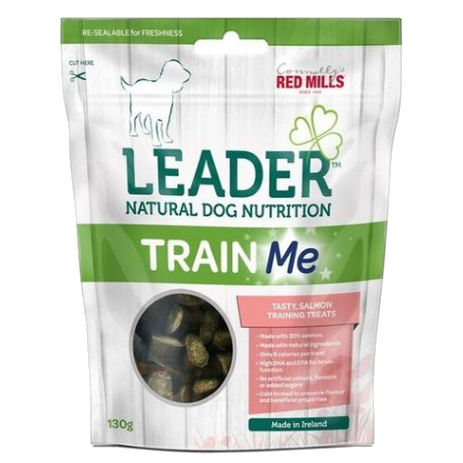 red mills leader natural dog nutrition train me training treats with salmon